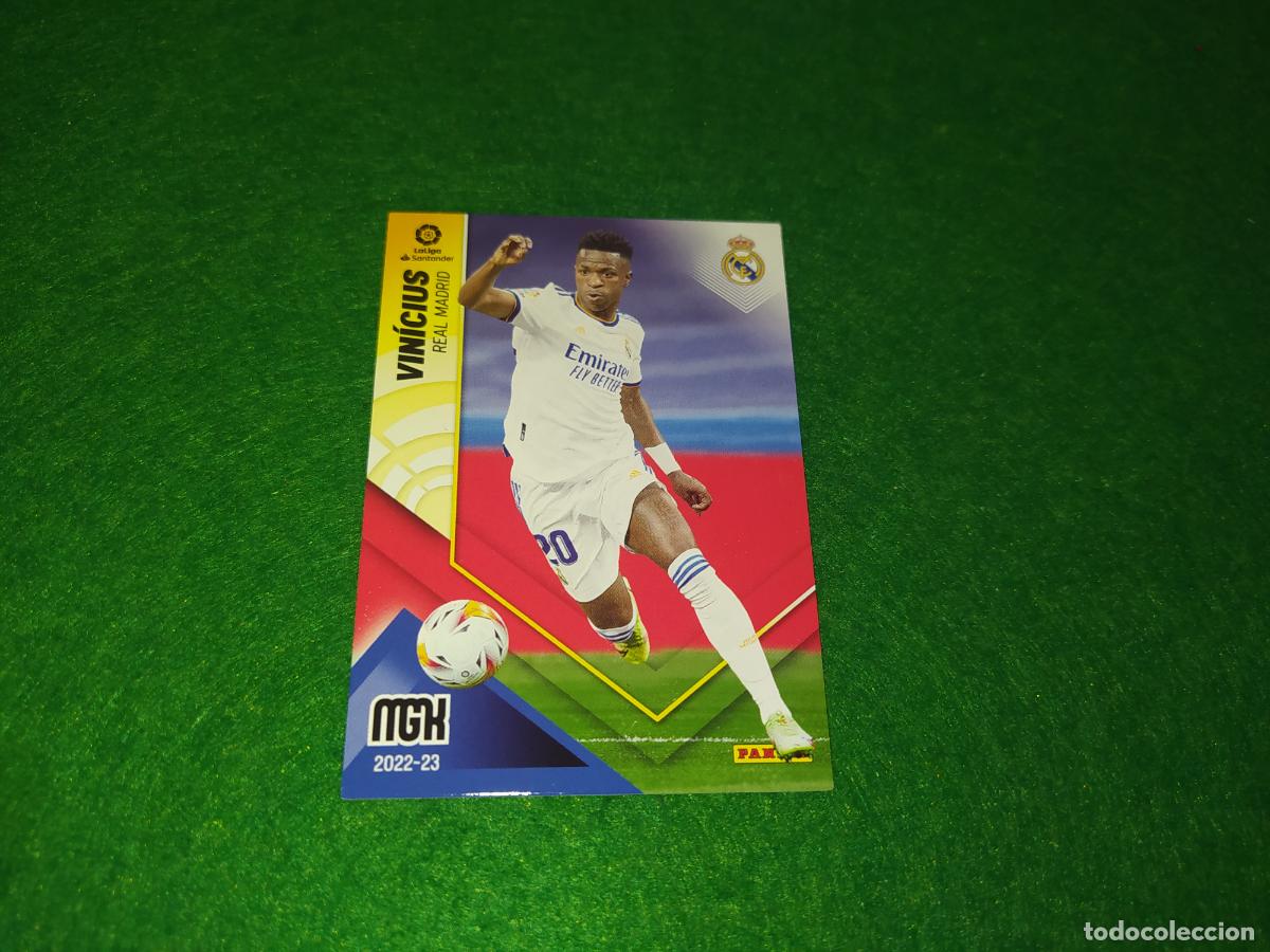Cromos de f&uacute;tbol: VINICIUS REAL MADRID N&ordm; 224 MGK 2022 2023