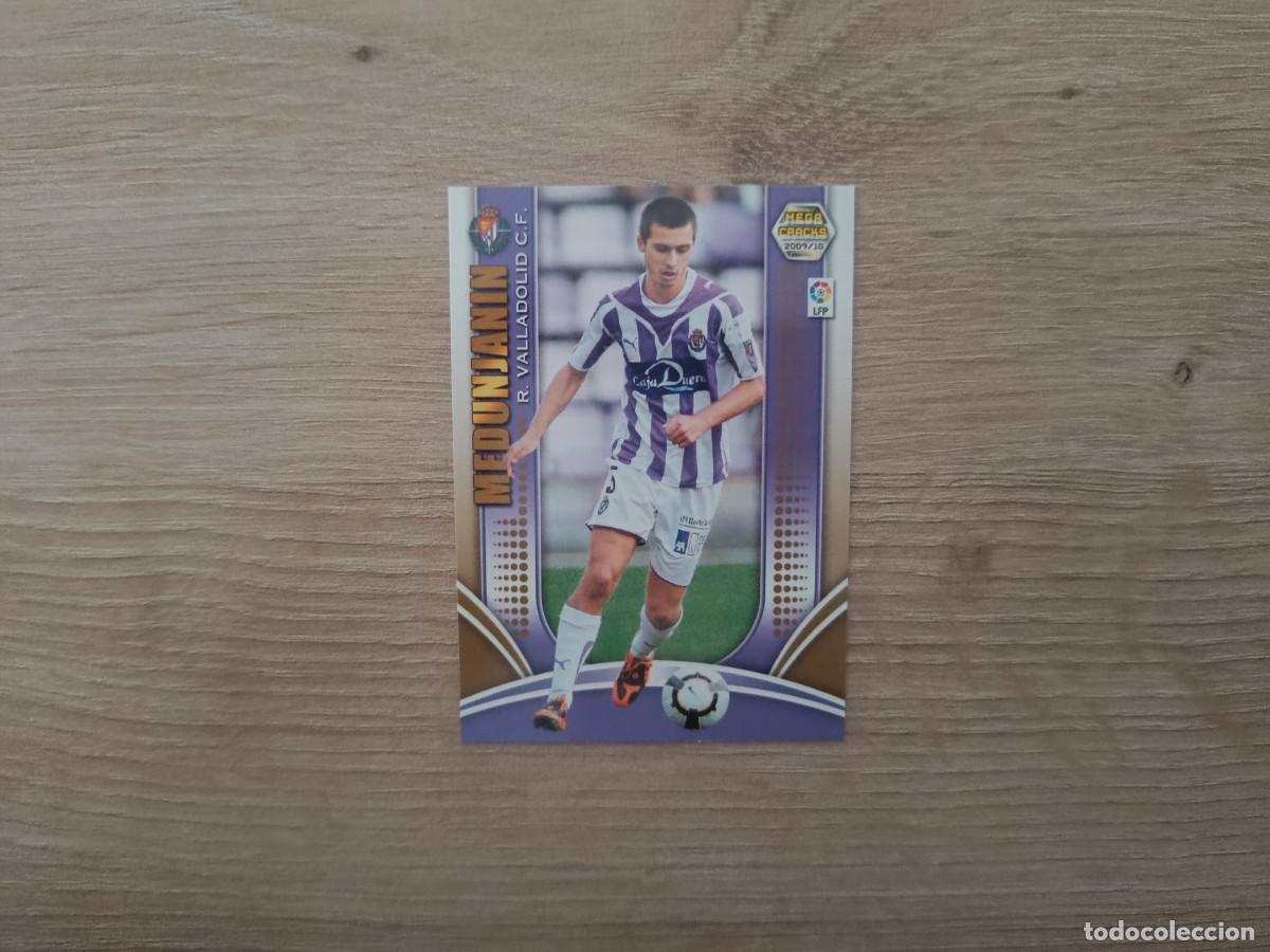 Football Stickers: CROMO DE FUTBOL PANINI MEDUNJANIN 298 VALLADOLID MEGACRACKS 2009 2010 09 10 D726