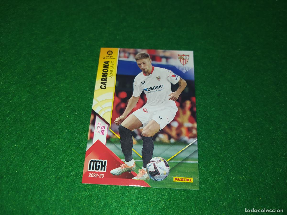 Football Stickers: CARMONA SEVILLA FC FICHA BIS N&ordm; 304 MGK 2022 2023