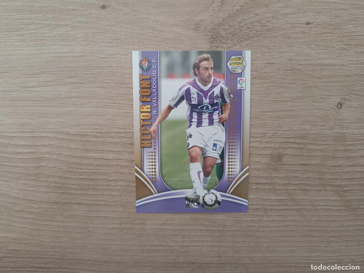 Football Stickers: CROMO DE FUTBOL PANINI HECTOR FONT 299 VALLADOLID MEGACRACKS 2009 2010 09 10 D726