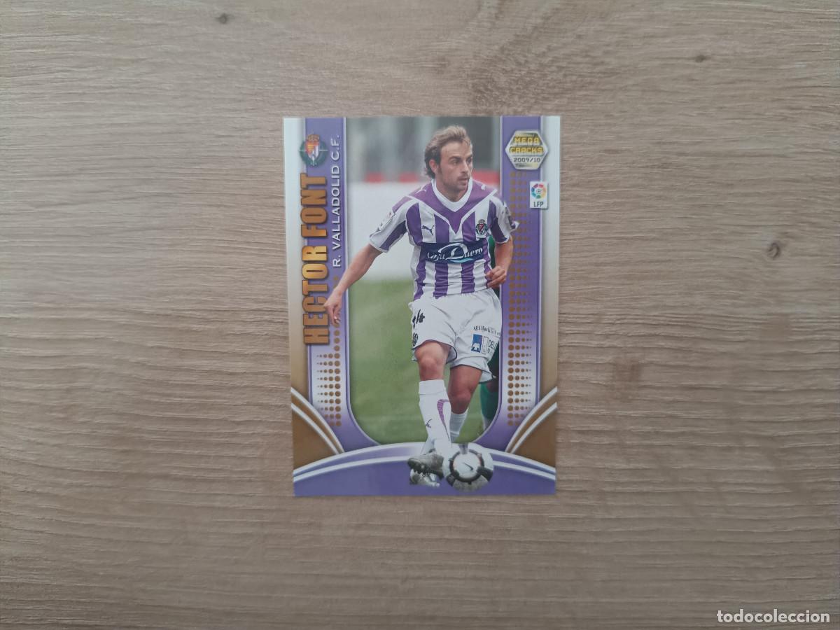 Football Stickers: CROMO DE FUTBOL PANINI HECTOR FONT 299 VALLADOLID MEGACRACKS 2009 2010 09 10 D726