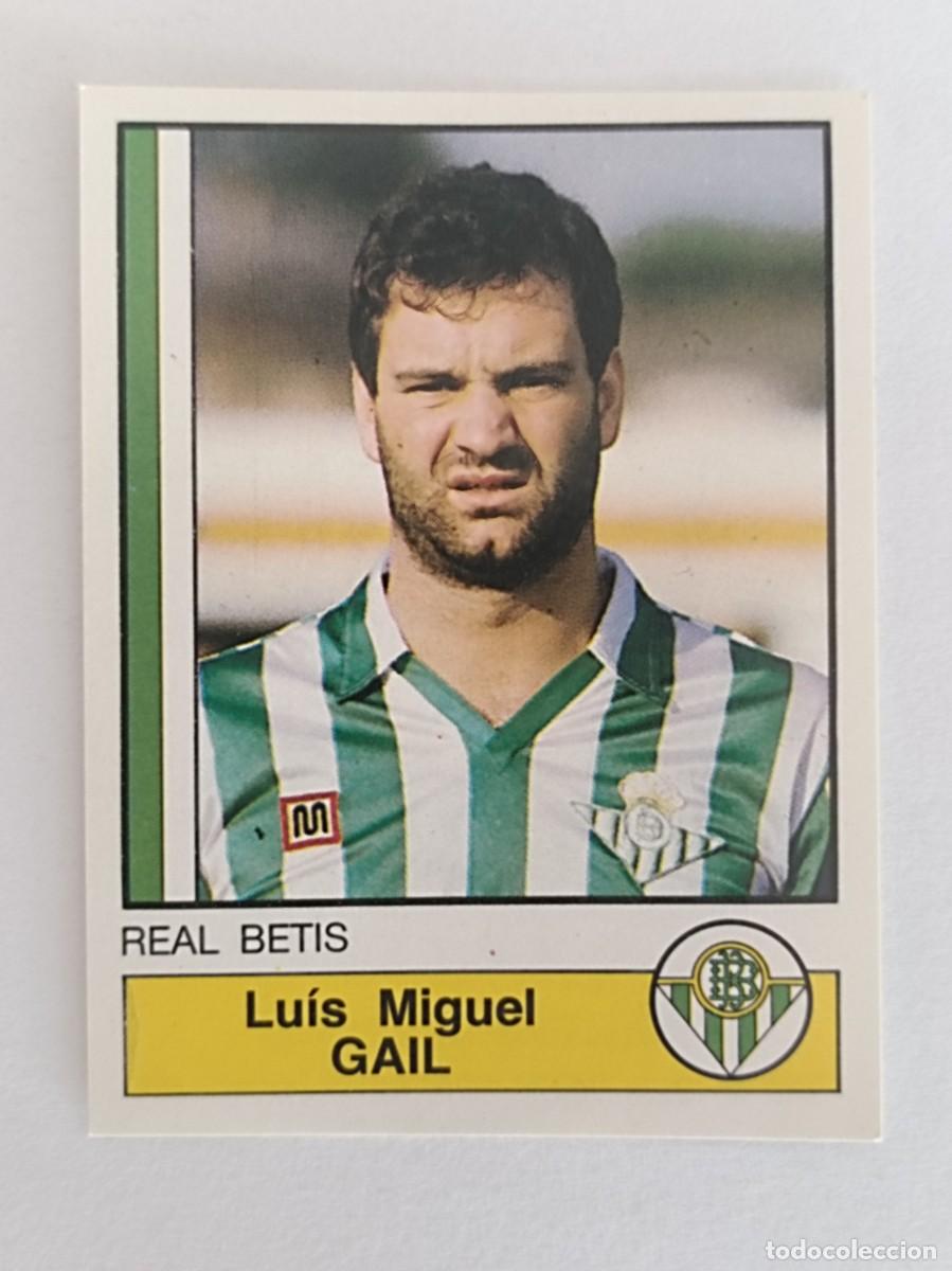 Cromos de f&uacute;tbol: #63 GAIL (REAL BETIS) FUTBOL 87 PANINI