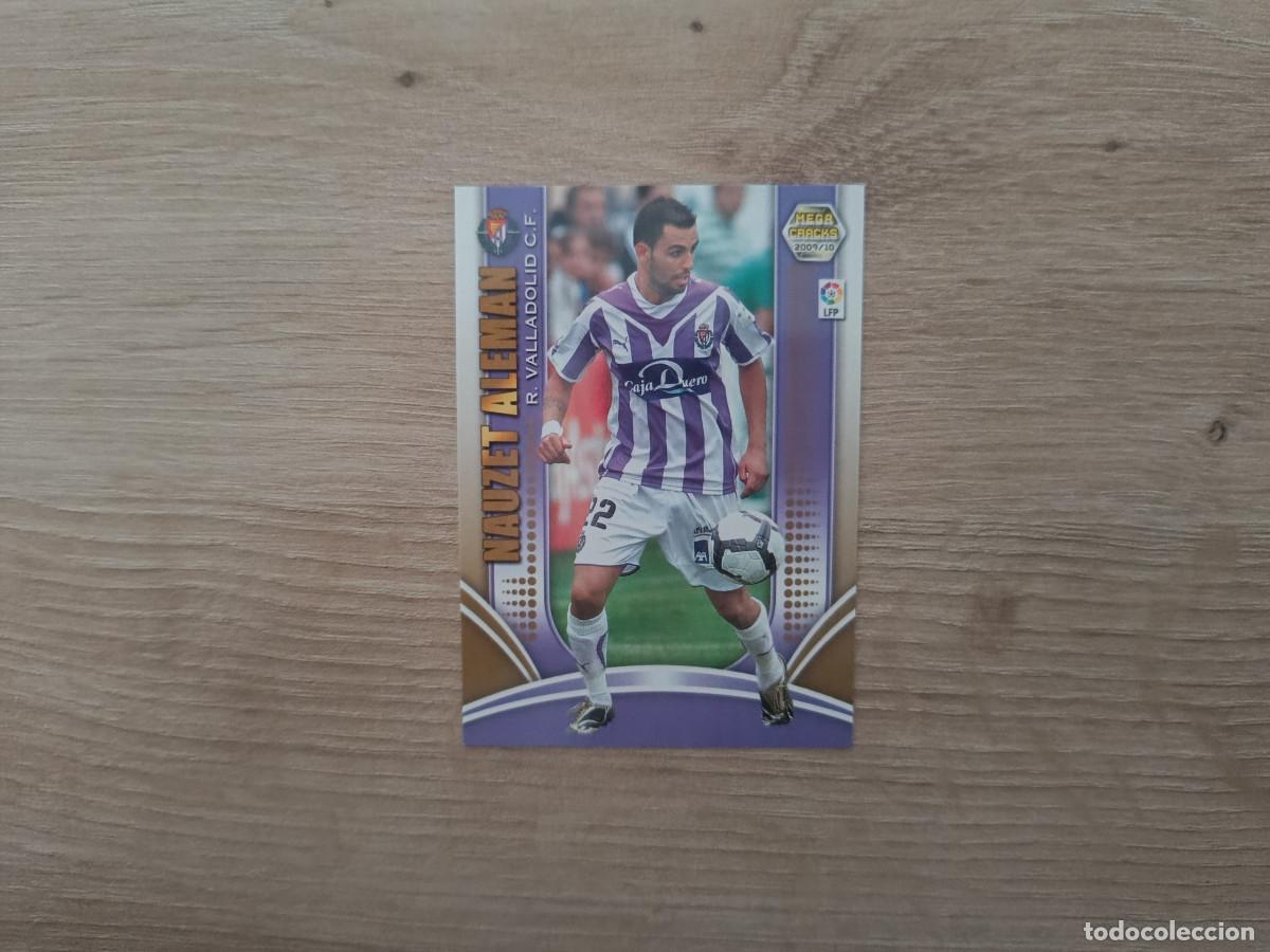 Cromos de f&uacute;tbol: CROMO DE FUTBOL PANINI NAUZET ALEMAN 301 VALLADOLID MEGACRACKS 2009 2010 09 10 D726