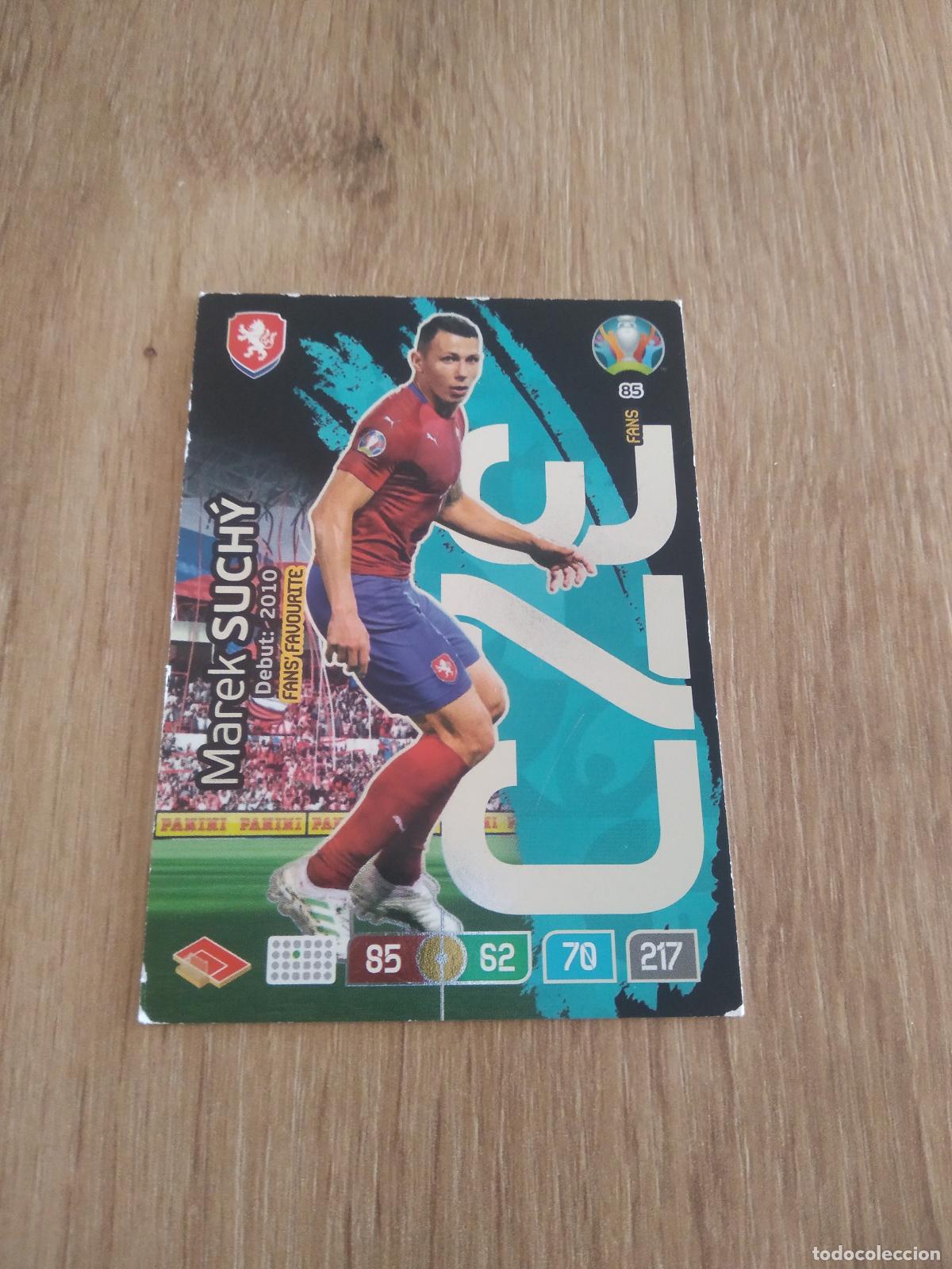 Cromos de f&uacute;tbol: 85 SUCHY REPUBLICA CHECA CROMO FUTBOL PANINI EURO 2020 ADRENALYN EUROCOPA