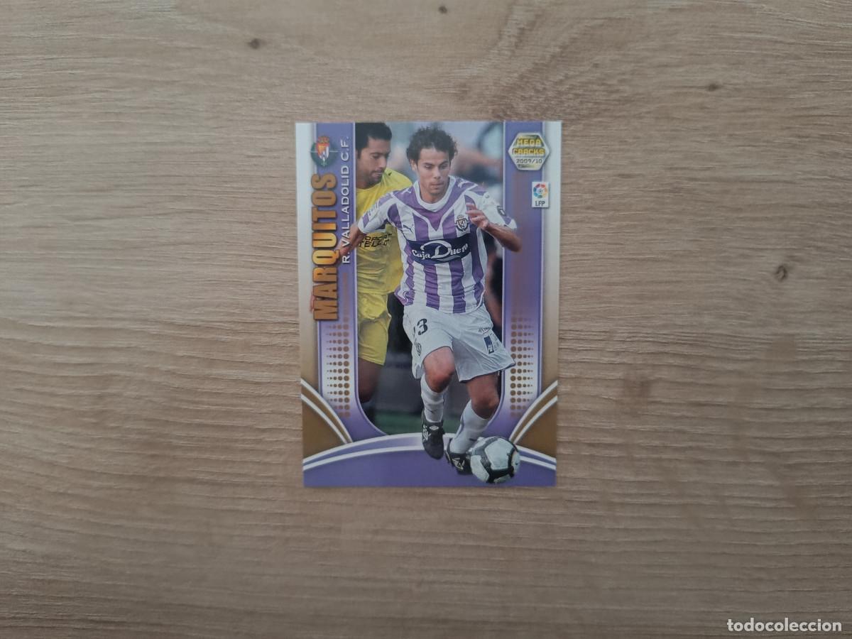 Cromos de f&uacute;tbol: CROMO DE FUTBOL PANINI MARQUITOS 302 VALLADOLID MEGACRACKS 2009 2010 09 10 D726