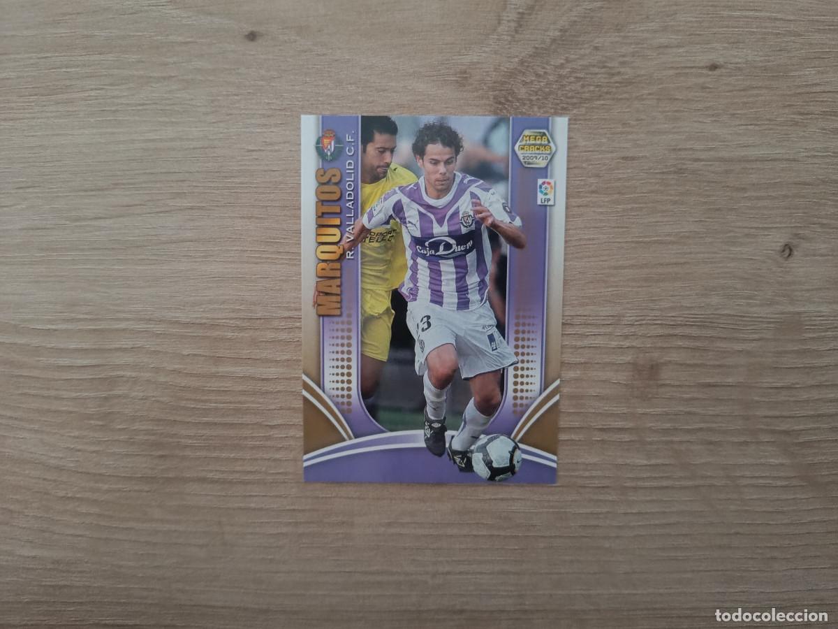Cromos de f&uacute;tbol: CROMO DE FUTBOL PANINI MARQUITOS 302 VALLADOLID MEGACRACKS 2009 2010 09 10 D726