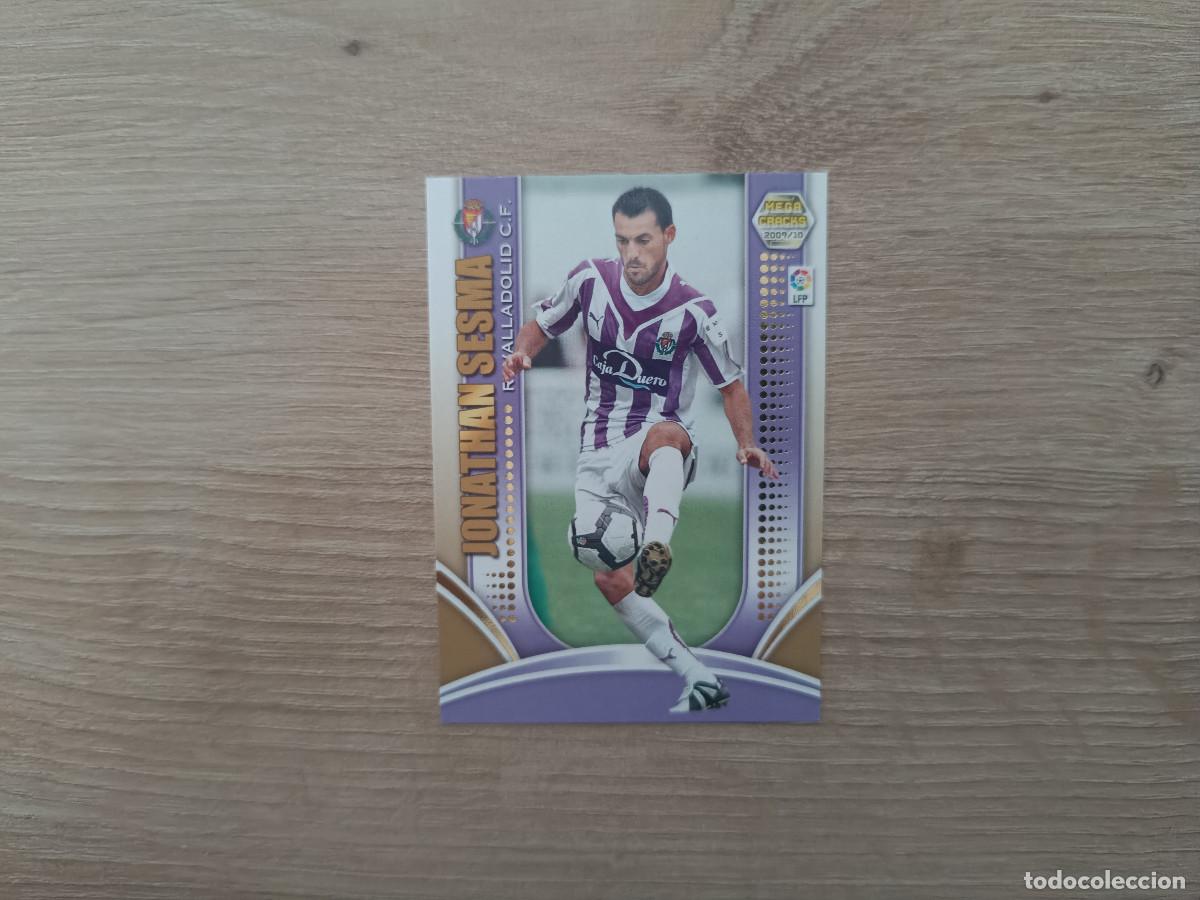 Cromos de f&uacute;tbol: CROMO DE FUTBOL PANINI JONATHAN SESMA SERIE ORO 303 VALLADOLID MEGACRACKS 2009 2010 09 10 D726