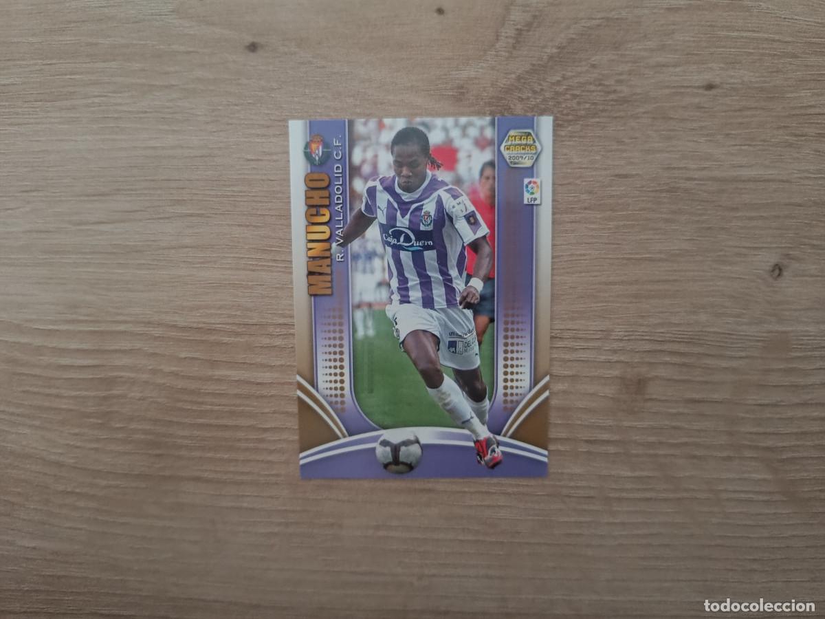 Cromos de f&uacute;tbol: CROMO DE FUTBOL PANINI MANUCHO 305 VALLADOLID MEGACRACKS 2009 2010 09 10 D726