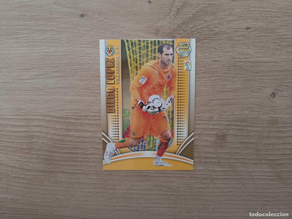 Cromos de f&uacute;tbol: CROMO DE FUTBOL PANINI DIEGO LOPEZ 308 VILLARREAL MEGACRACKS 2009 2010 09 10 D726
