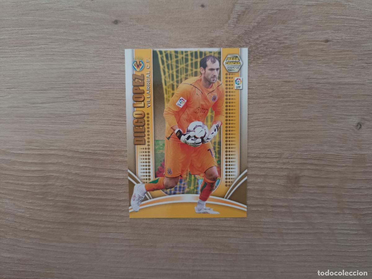 Cromos de f&uacute;tbol: CROMO DE FUTBOL PANINI DIEGO LOPEZ 308 VILLARREAL MEGACRACKS 2009 2010 09 10 D726