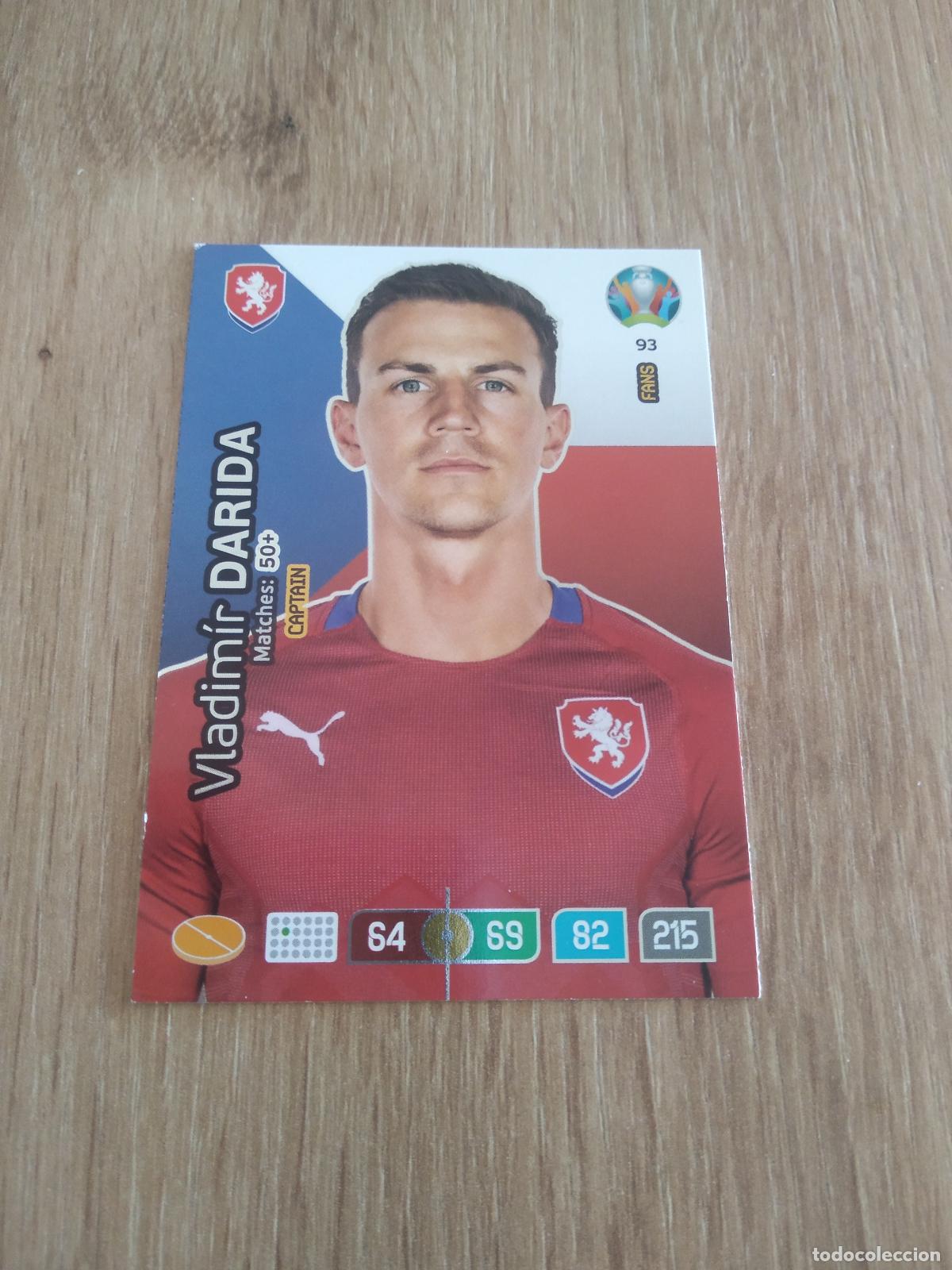 Cromos de f&uacute;tbol: 93 DARIDA REPUBLICA CHECA CROMO FUTBOL PANINI EURO 2020 ADRENALYN EUROCOPA