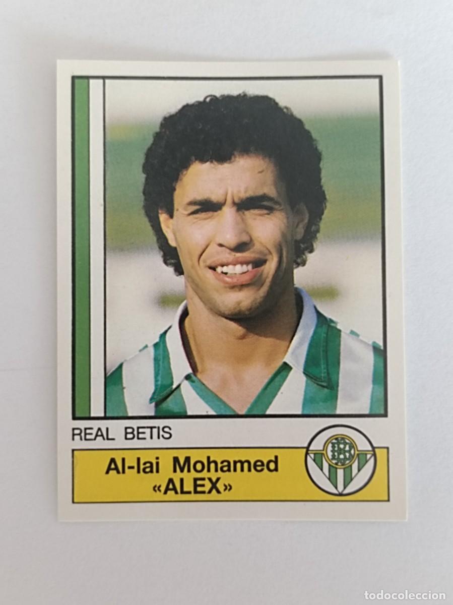 Cromos de f&uacute;tbol: #64 ALEX (REAL BETIS) FUTBOL 87 PANINI