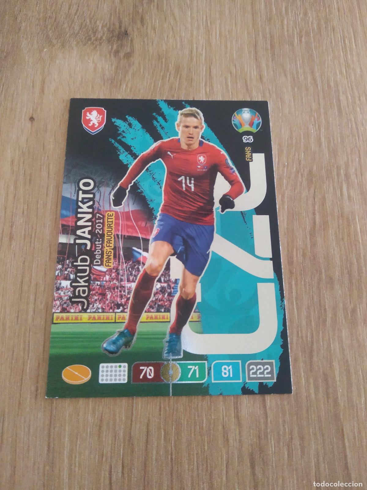 Cromos de f&uacute;tbol: 96 JANKTO REPUBLICA CHECA CROMO FUTBOL PANINI EURO 2020 ADRENALYN EUROCOPA