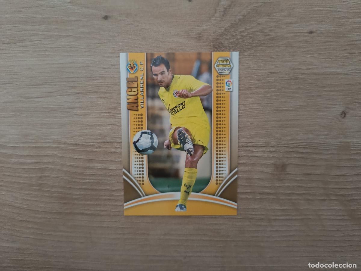 Cromos de f&uacute;tbol: CROMO DE FUTBOL PANINI ANGEL 310 VILLARREAL MEGACRACKS 2009 2010 09 10 D726