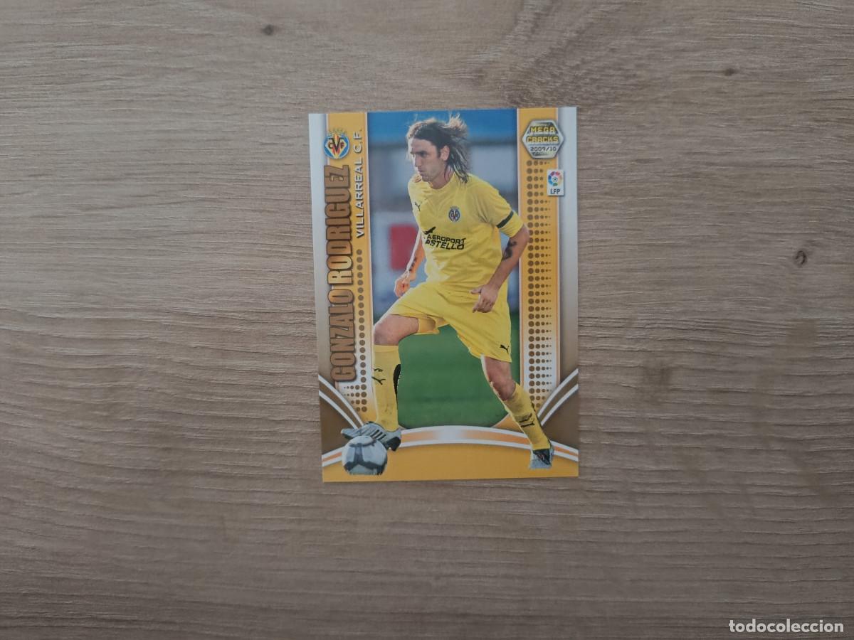 Cromos de f&uacute;tbol: CROMO DE FUTBOL PANINI GONZALO RODRIGUEZ 311 VILLARREAL MEGACRACKS 2009 2010 09 10 D726