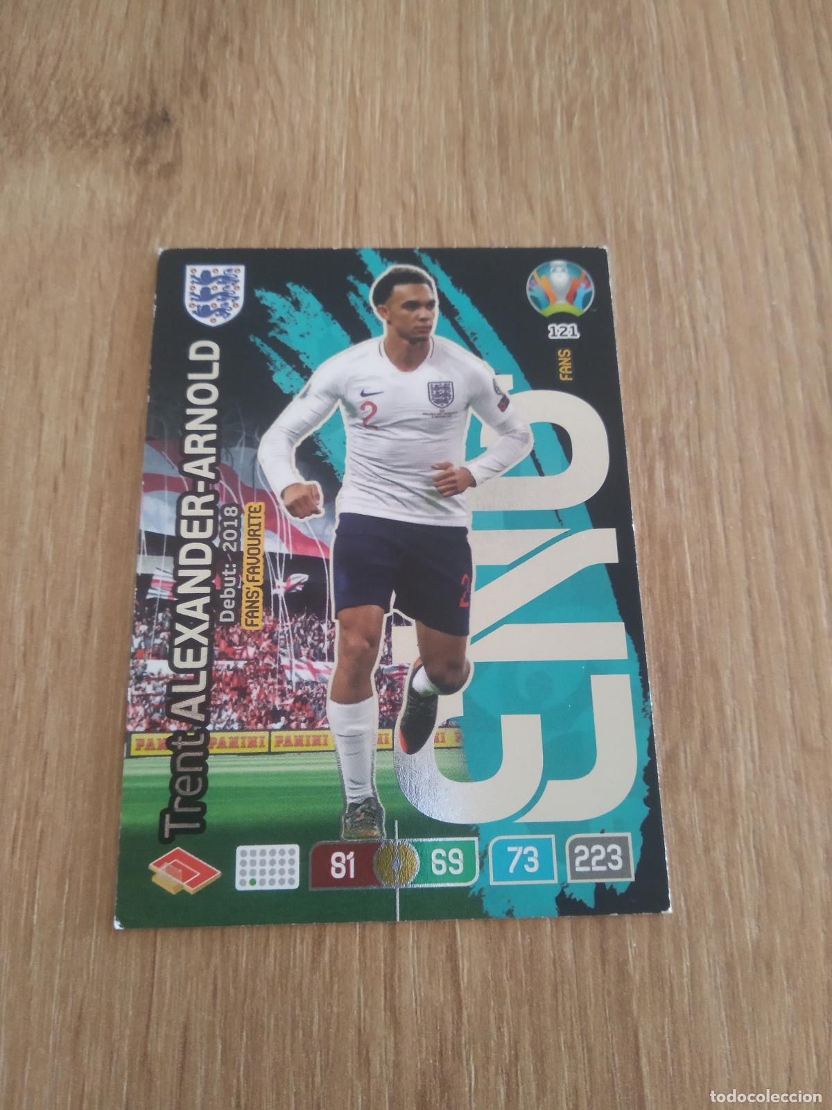 Cromos de f&uacute;tbol: 121 ALEXANDER-ARNOLD INGLATERRA CROMO FUTBOL PANINI EURO 2020 ADRENALYN EUROCOPA