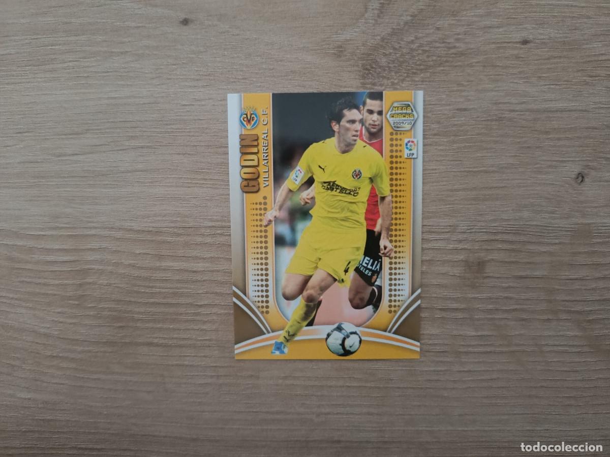 Cromos de f&uacute;tbol: CROMO DE FUTBOL PANINI GODIN 312 VILLARREAL MEGACRACKS 2009 2010 09 10 D726