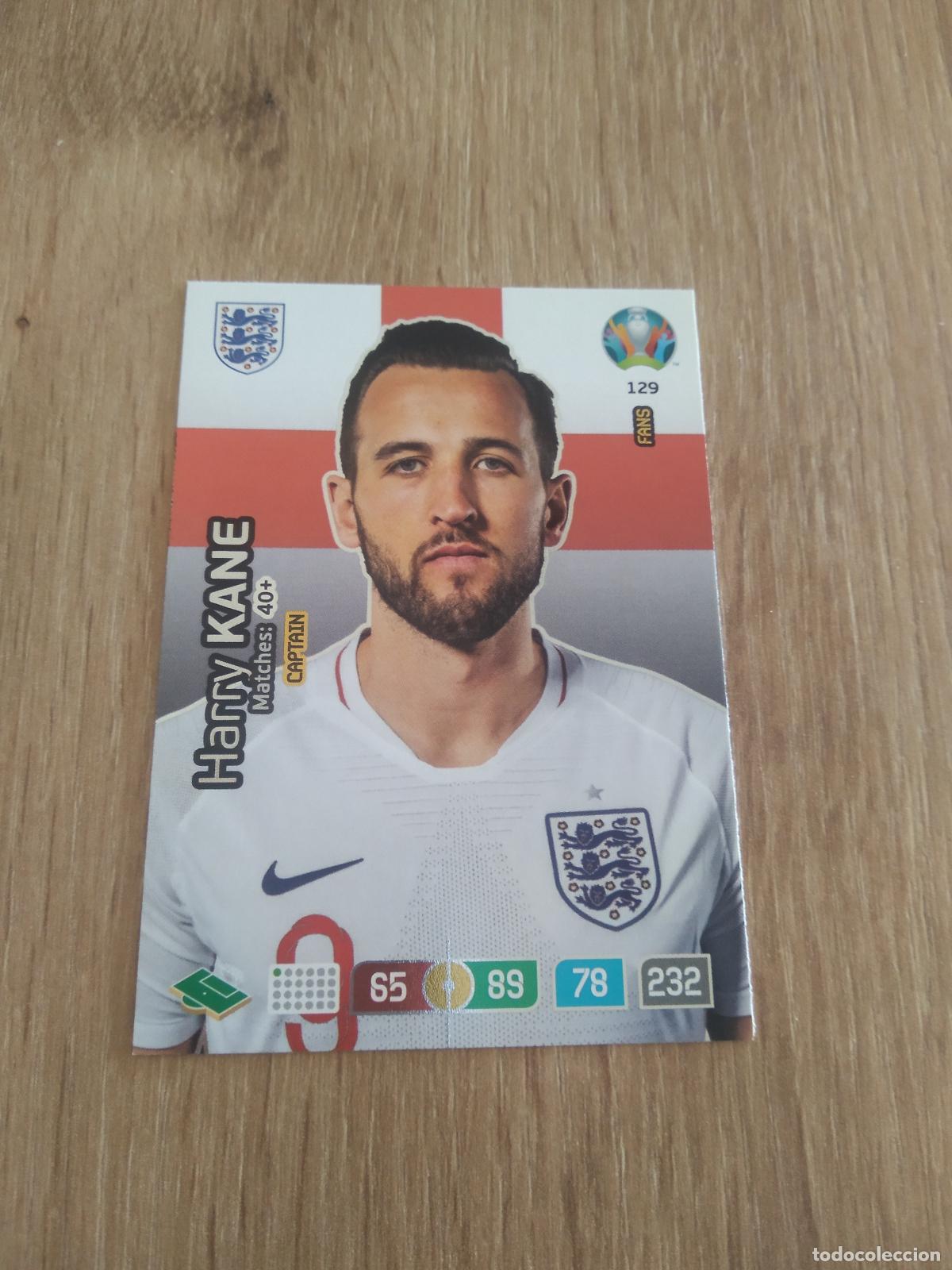 Cromos de f&uacute;tbol: 129 KANE INGLATERRA CROMO FUTBOL PANINI EURO 2020 ADRENALYN EUROCOPA
