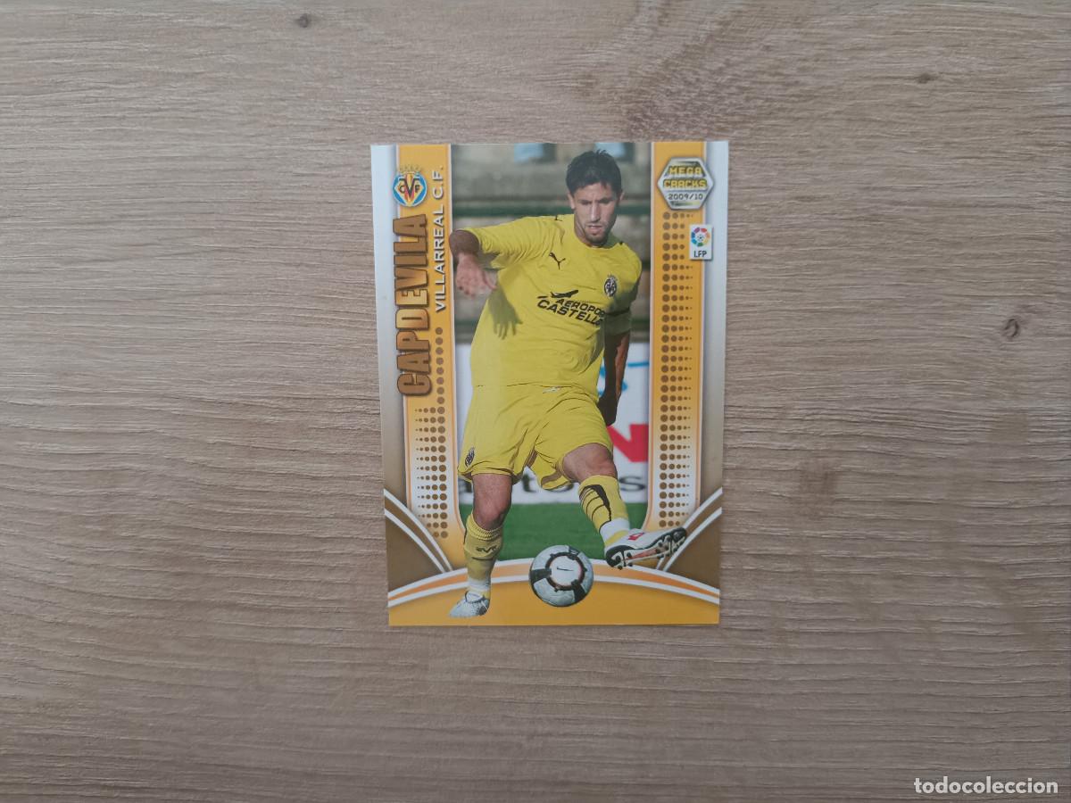 Cromos de f&uacute;tbol: CROMO DE FUTBOL PANINI CAPDEVILA 314 VILLARREAL MEGACRACKS 2009 2010 09 10 D726