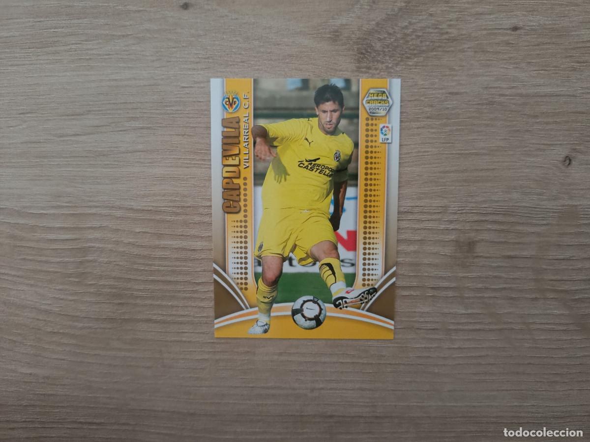 Cromos de f&uacute;tbol: CROMO DE FUTBOL PANINI CAPDEVILA 314 VILLARREAL MEGACRACKS 2009 2010 09 10 D726