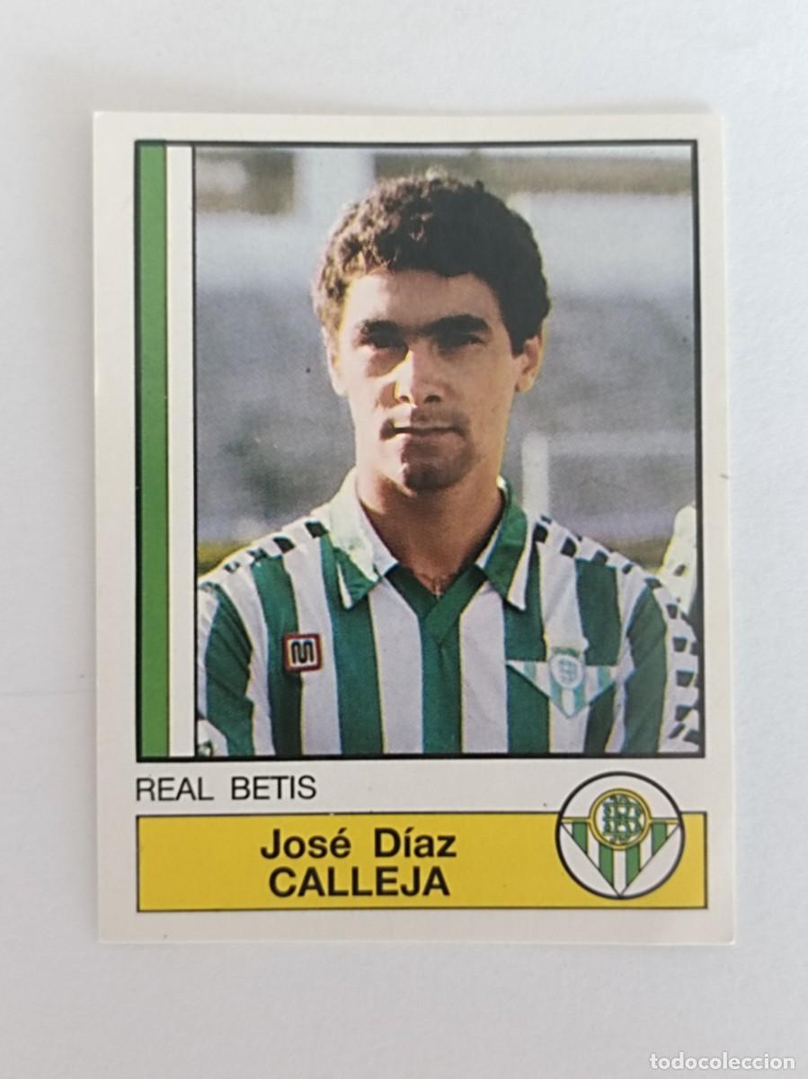 Cromos de f&uacute;tbol: #66 CALLEJA (REAL BETIS) FUTBOL 87 PANINI