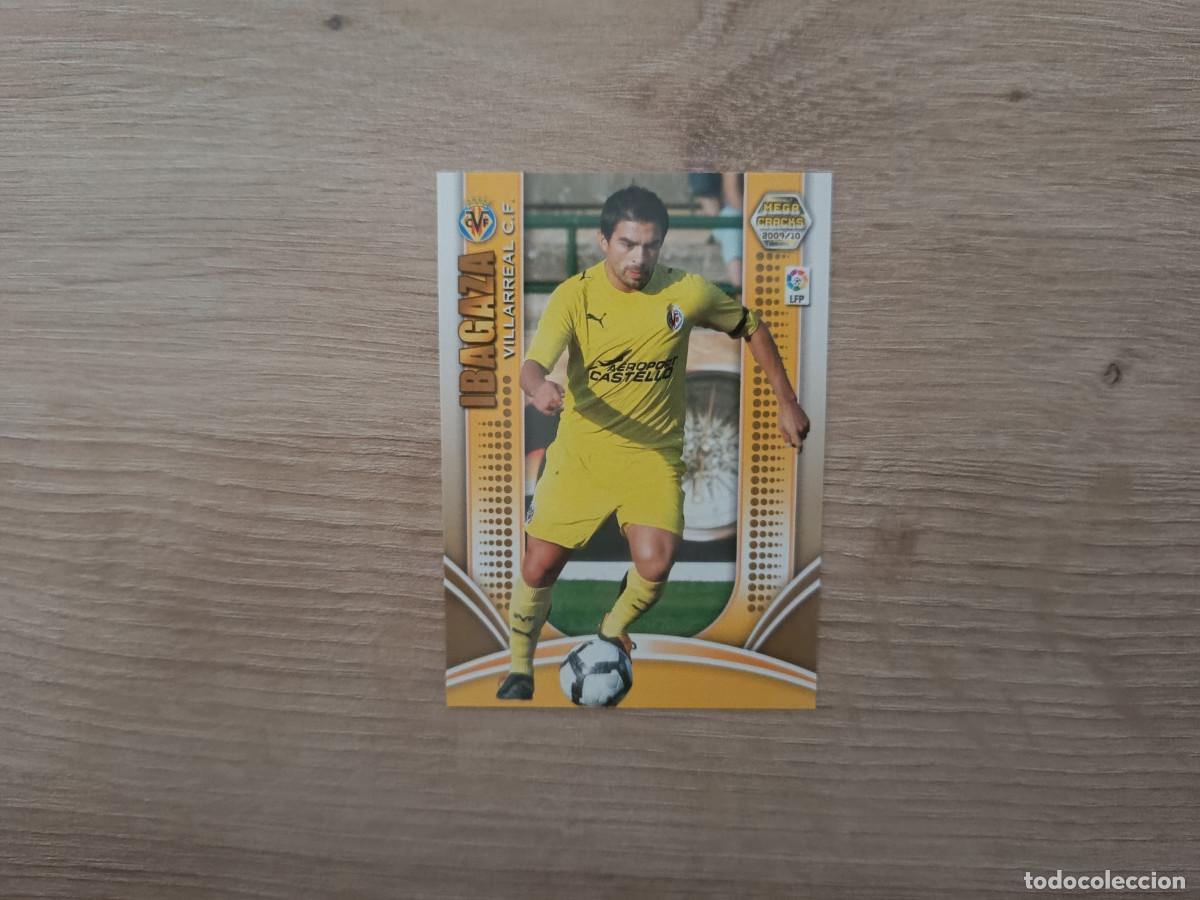 Cromos de f&uacute;tbol: CROMO DE FUTBOL PANINI IBAGAZA 317 VILLARREAL MEGACRACKS 2009 2010 09 10 D726
