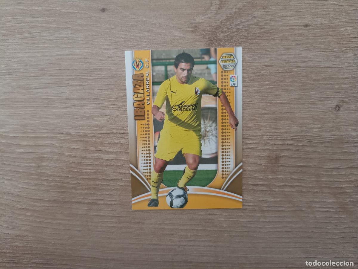 Cromos de f&uacute;tbol: CROMO DE FUTBOL PANINI IBAGAZA 317 VILLARREAL MEGACRACKS 2009 2010 09 10 D726