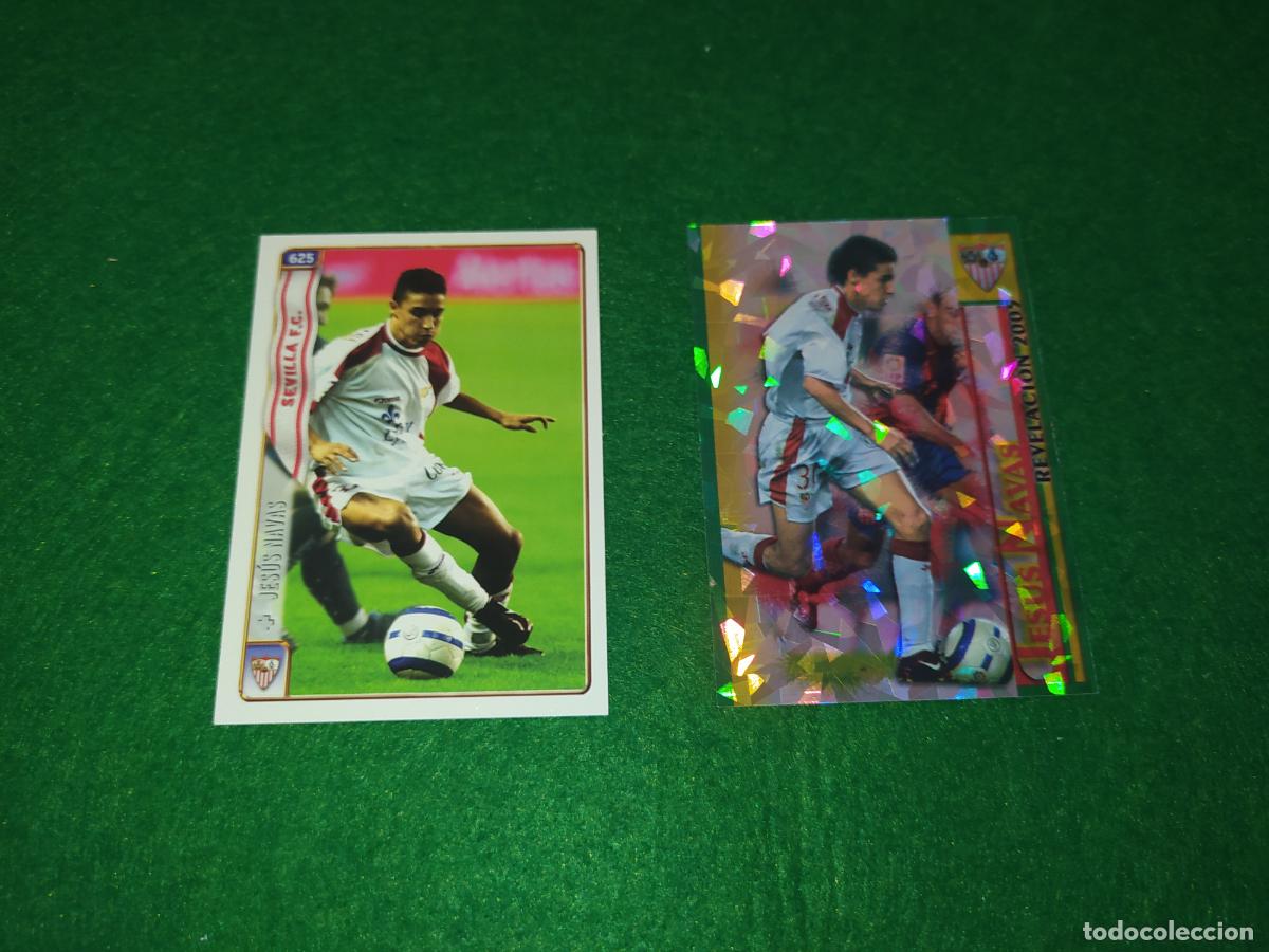 Cromos de f&uacute;tbol: JESUS NAVAS N&ordm;625 SEVILLA FC ROOKIE CARD + ULTIMA MUNDICROMO FICHAS LIGA 2004 2005 7 REVELACION 2005