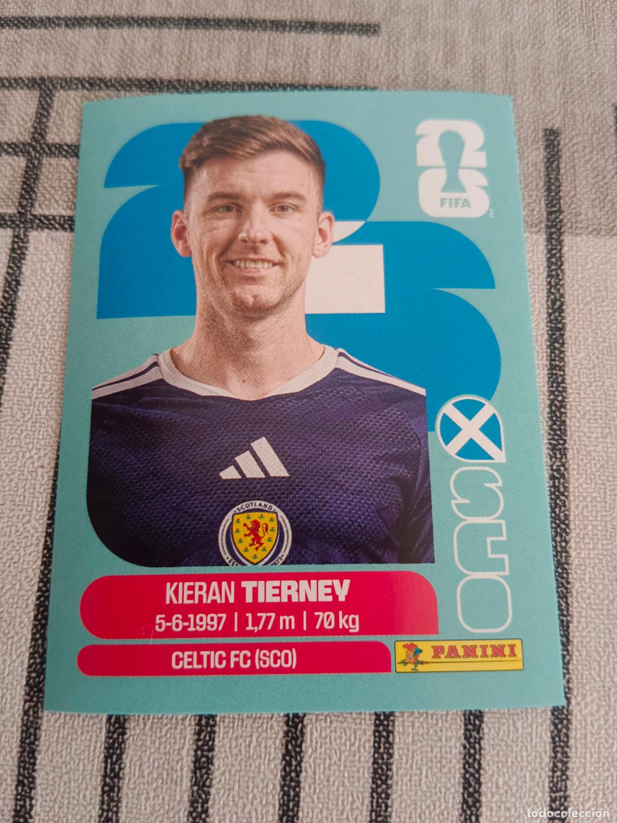 Cromos de f&uacute;tbol: MUNDIAL 2026 ESTADOS UNIDOS USA MEXICO MEJICO CANADA SCO 4 SCO4 KIERAN TIERNEY ESCOCIA FIFA