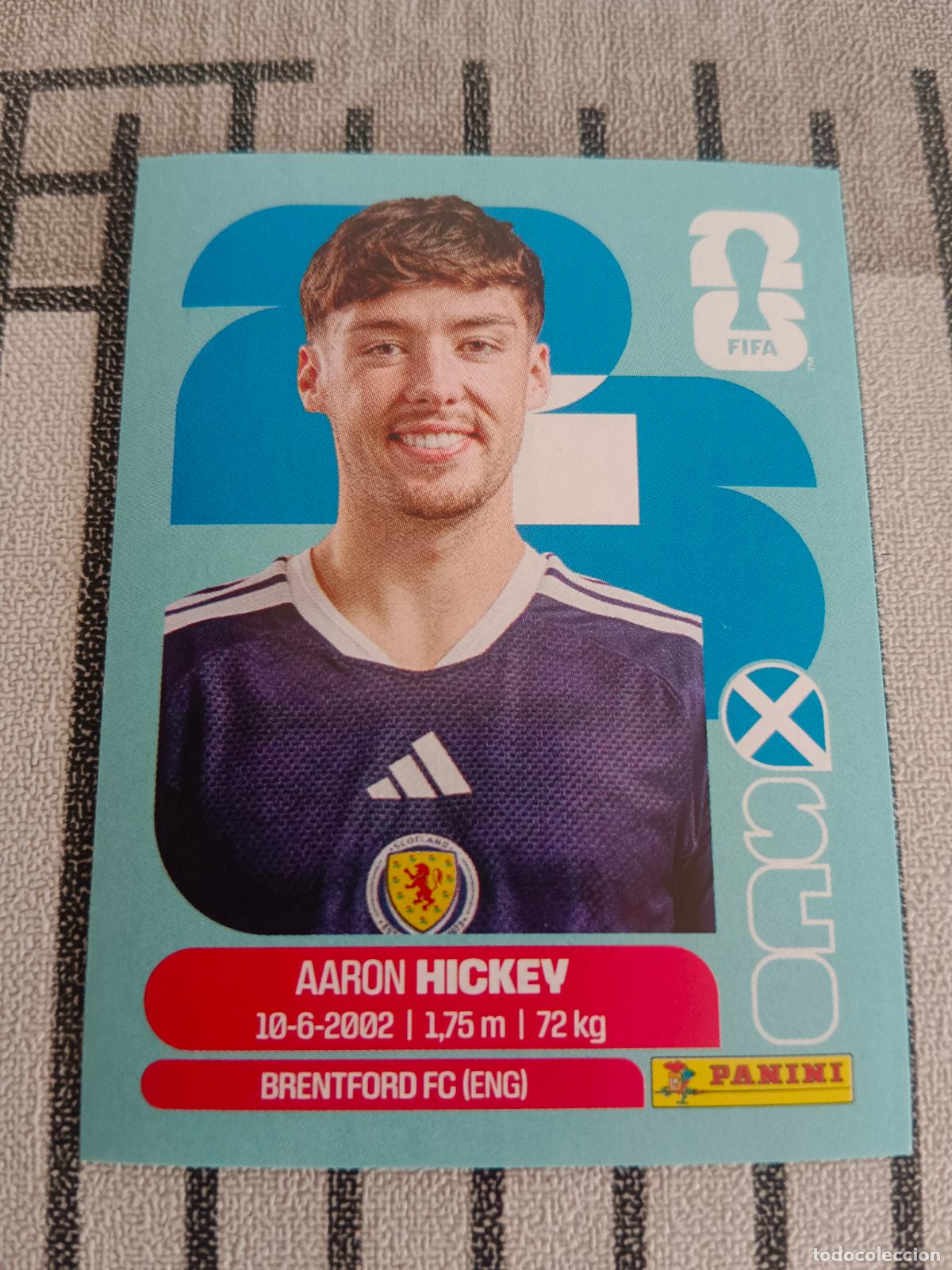Cromos de f&uacute;tbol: MUNDIAL 2026 ESTADOS UNIDOS USA MEXICO MEJICO CANADA SCO 5 SCO5 AARON HICKEY ESCOCIA FIFA