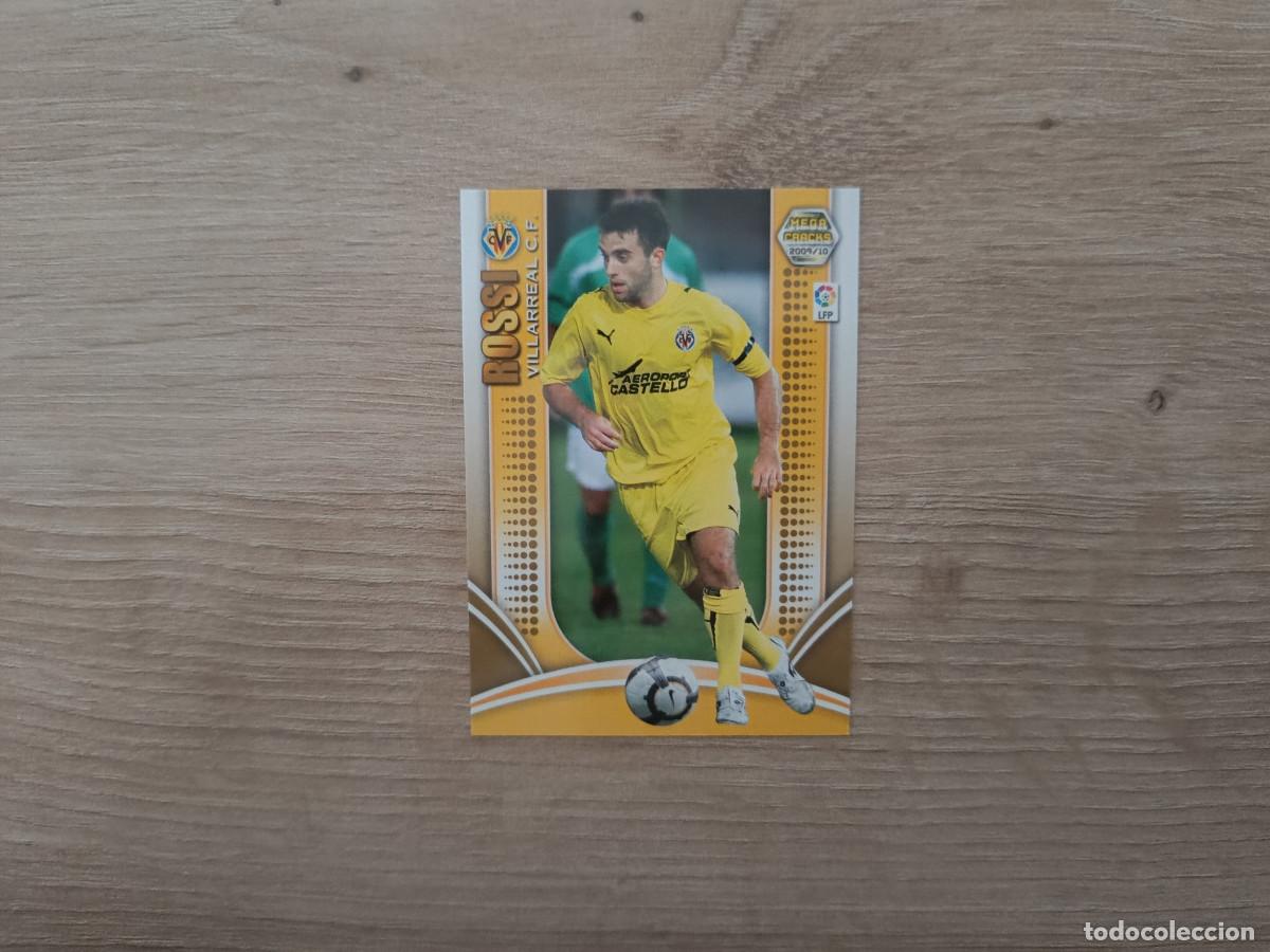Cromos de f&uacute;tbol: CROMO DE FUTBOL PANINI ROSSI 322 VILLARREAL MEGACRACKS 2009 2010 09 10 D726