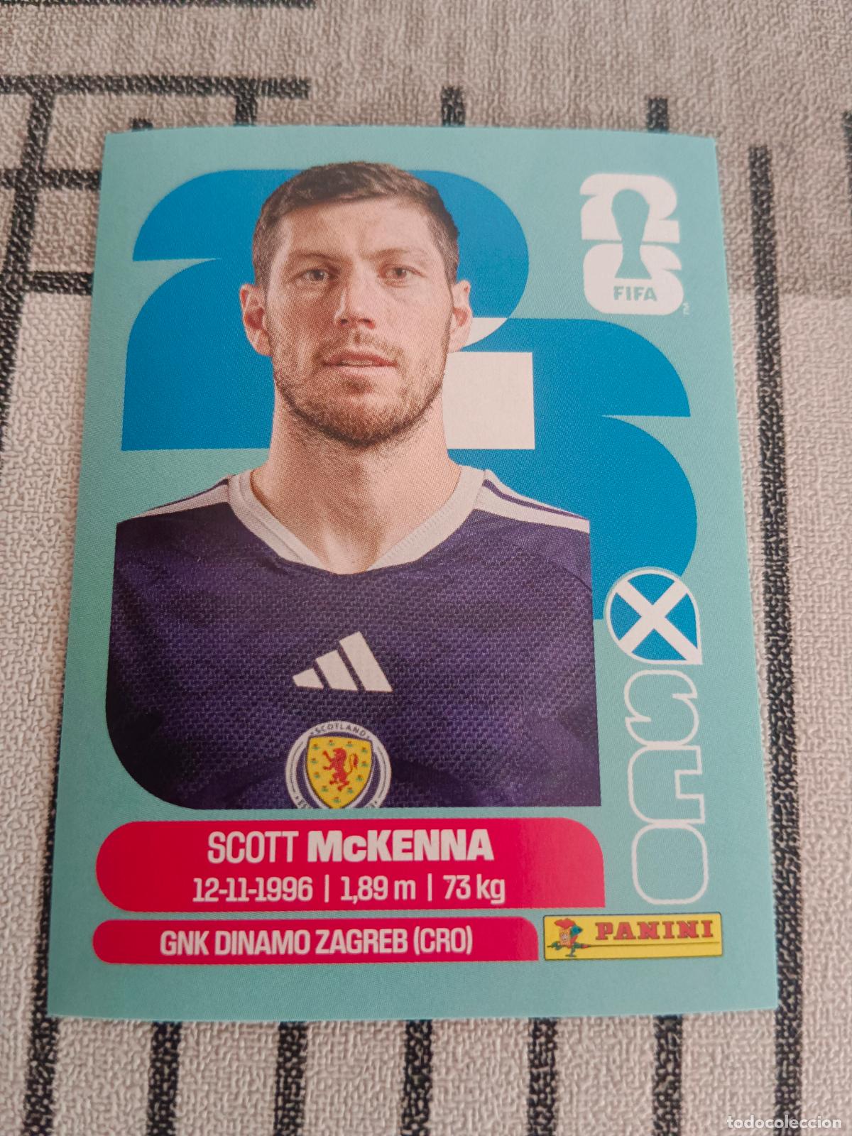 Cromos de f&uacute;tbol: MUNDIAL 2026 ESTADOS UNIDOS USA MEXICO MEJICO CANADA SCO 7 SCO7 SCOTT McKENNA ESCOCIA FIFA