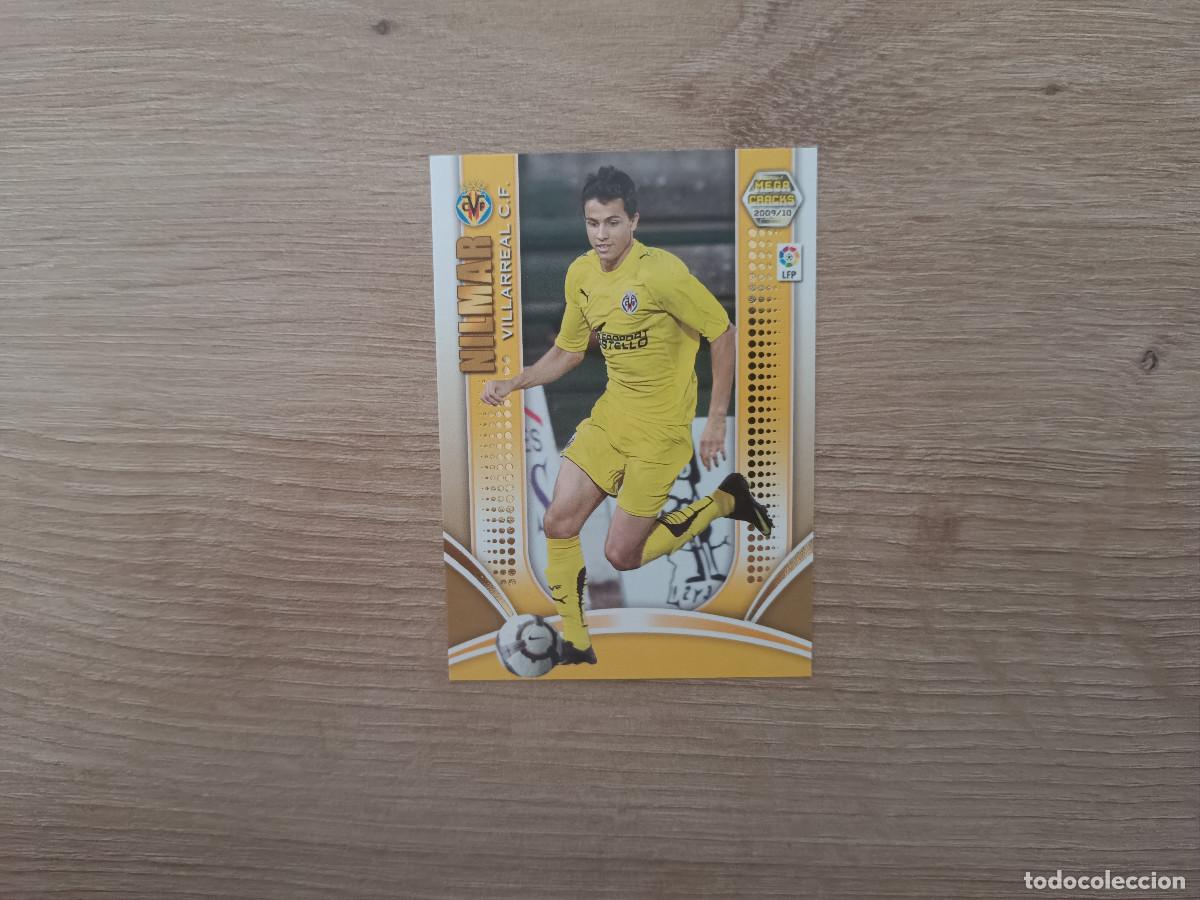 Cromos de f&uacute;tbol: CROMO DE FUTBOL PANINI NILMAR SERIE ORO 323 VILLARREAL MEGACRACKS 2009 2010 09 10 D726