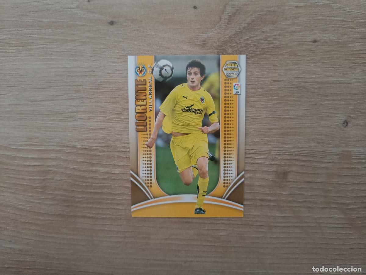 Cromos de f&uacute;tbol: CROMO DE FUTBOL PANINI LLORENTE 324 VILLARREAL MEGACRACKS 2009 2010 09 10 D726
