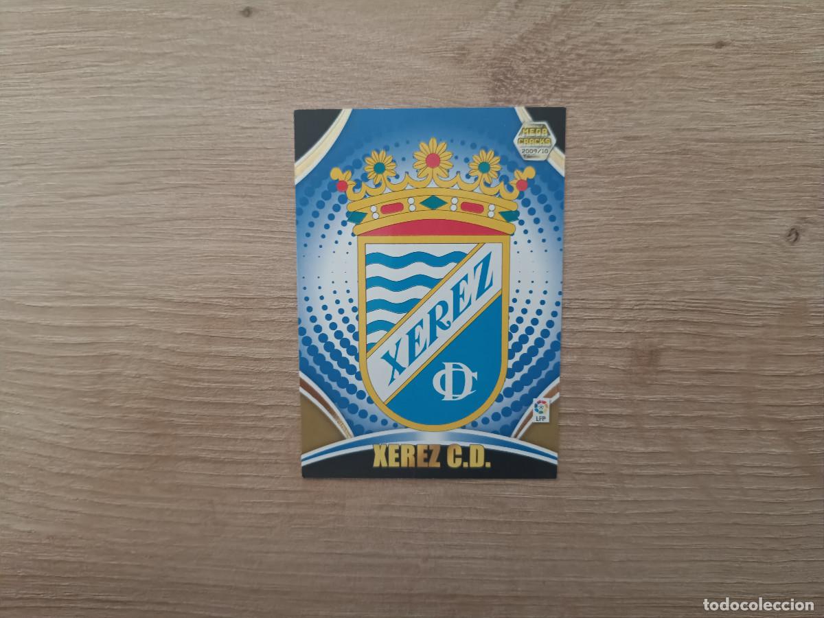 Cromos de f&uacute;tbol: CROMO DE FUTBOL PANINI ESCUDO 325 XEREZ MEGACRACKS 2009 2010 09 10 D726