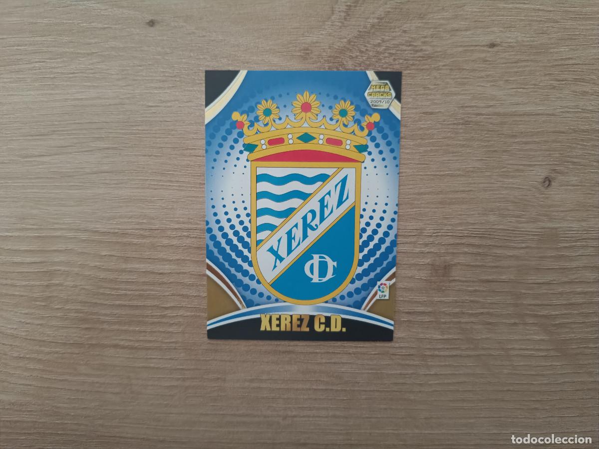 Cromos de f&uacute;tbol: CROMO DE FUTBOL PANINI ESCUDO 325 XEREZ MEGACRACKS 2009 2010 09 10 D726