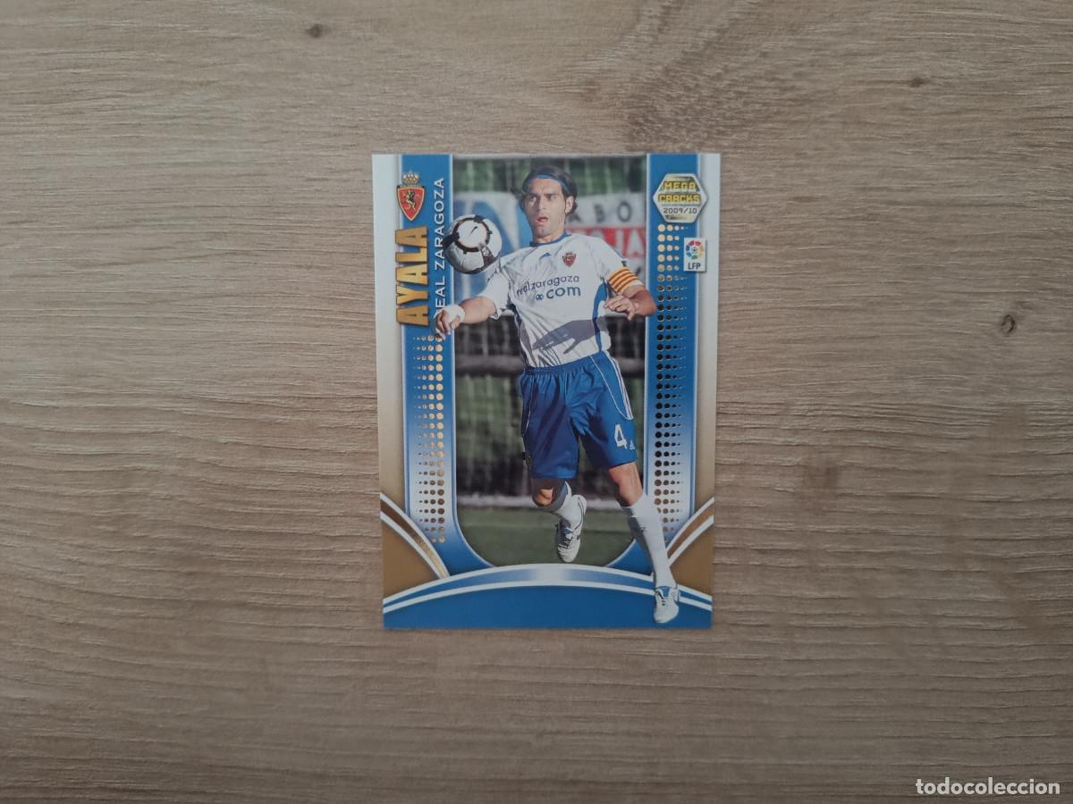 Figurine di Calcio: CROMO DE FUTBOL PANINI AYALA SERIE ORO 346 ZARAGOZA MEGACRACKS 2009 2010 09 10 D726