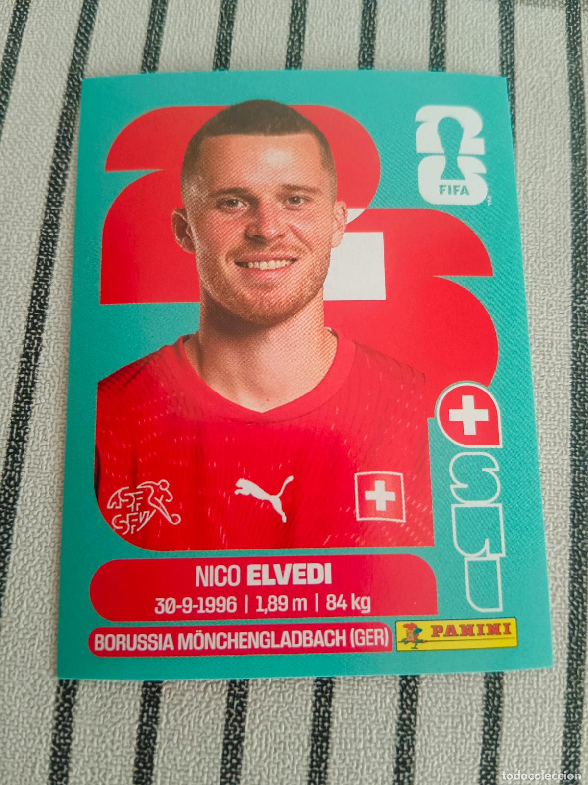 Football Stickers: MUNDIAL 2026 ESTADOS UNIDOS USA MEXICO MEJICO CANADA SUI 6 SUI6 NICO ELVEDI SUIZA FIFA