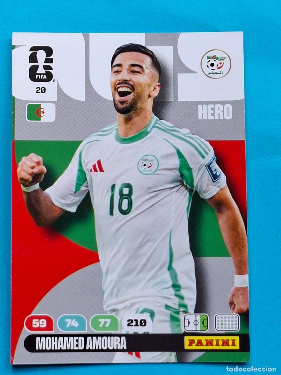 Football Stickers: #20 MOHAMED AMOURA (Algeria) - PANINI Adrenalyn XL FIFA World CUP 2026