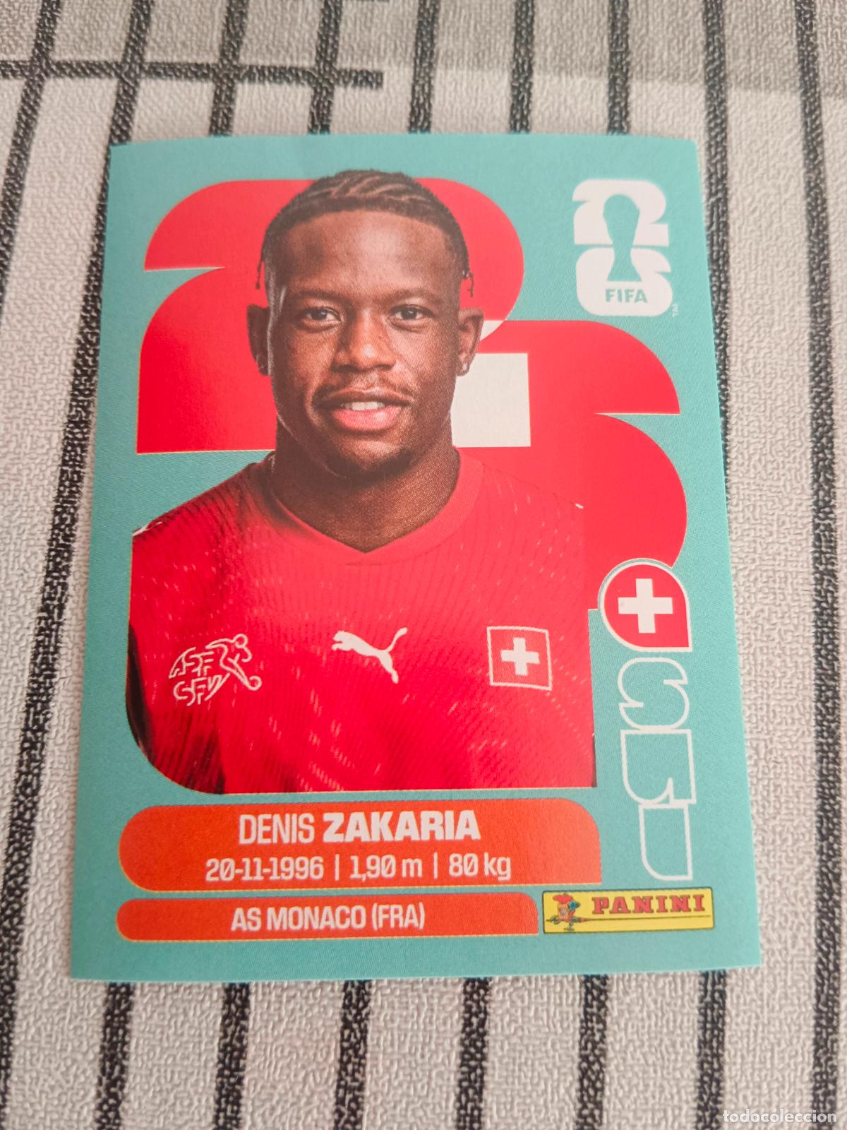 Football Stickers: MUNDIAL 2026 ESTADOS UNIDOS USA MEXICO MEJICO CANADA SUI 10 SUI10 DENIS ZAKARIA SUIZA FIFA