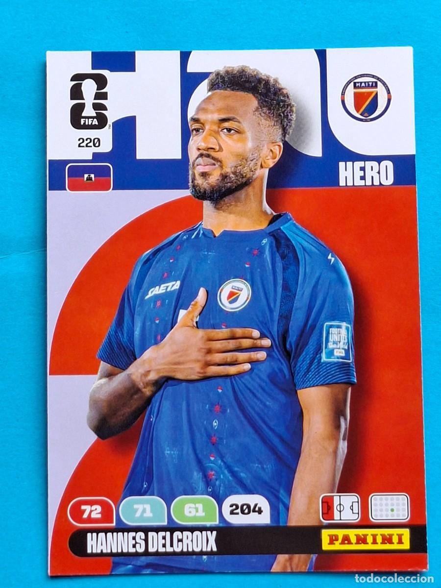 Football Stickers: #220 HANNES DELCROIX (Haiti) - PANINI Adrenalyn XL FIFA World CUP 2026