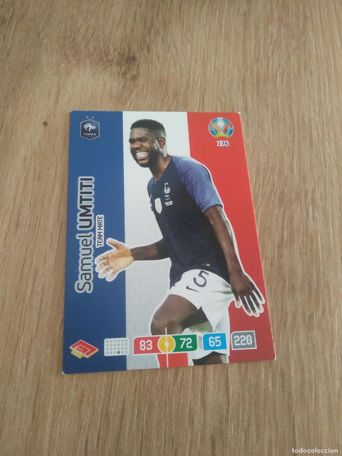 Cromos de Futebol: 176 UMTITI FRANCIA CROMO FUTBOL PANINI EURO 2020 ADRENALYN EUROCOPA