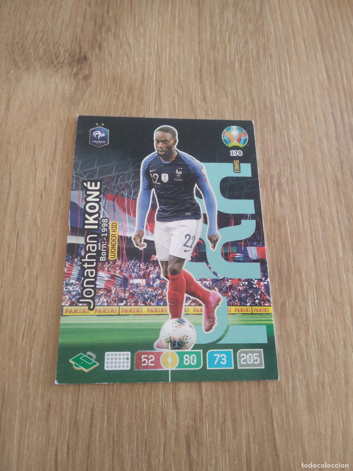 Cromos de Futebol: 178 IKONE FRANCIA CROMO FUTBOL PANINI EURO 2020 ADRENALYN EUROCOPA