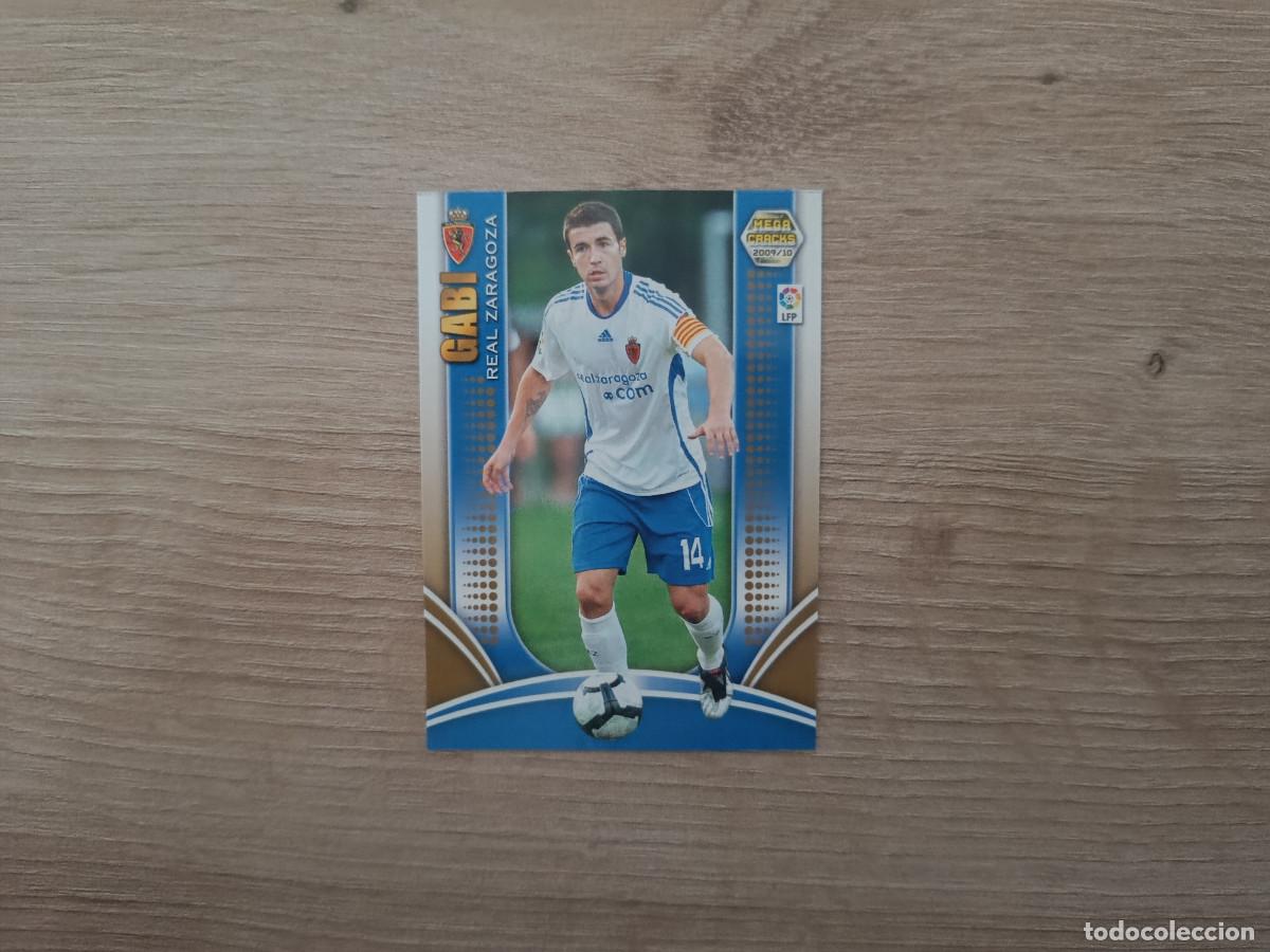 Cromos de Futebol: CROMO DE FUTBOL PANINI GABI 354 ZARAGOZA MEGACRACKS 2009 2010 09 10 D726