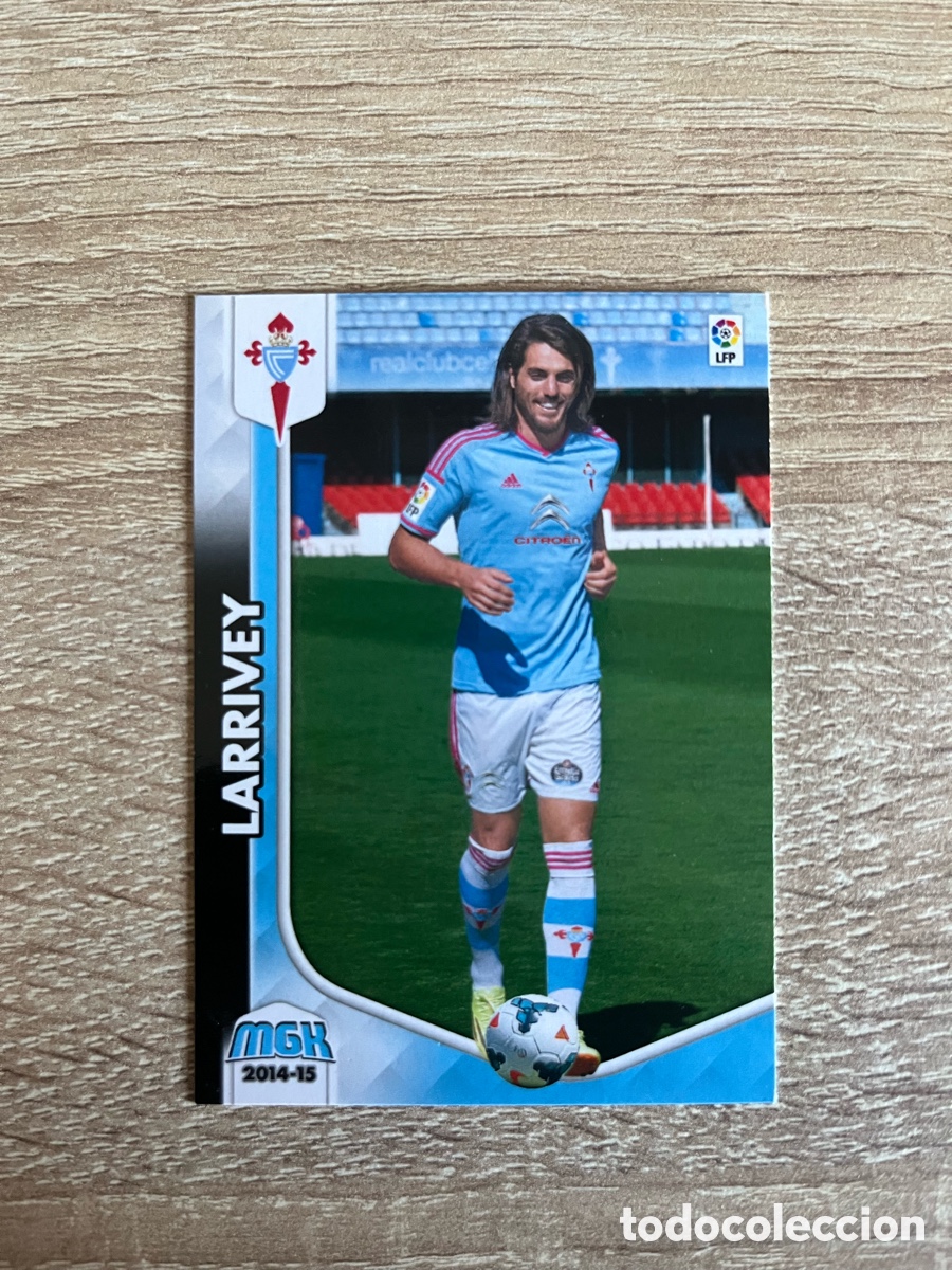 Cromos de Futebol: 454 LARRIVEY NUEVO FICHAJE MEGACRACKS MGK 2014 2015 14 15 CELTA DE VIGO