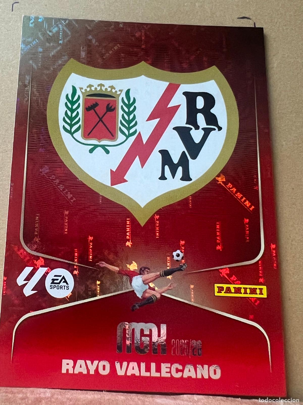 Cromos de Futebol: ESCUDO RAYO VALLECANO #289 MEGACRACKS PANINI 2025 2026