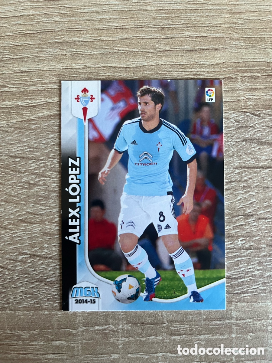Cromos de Futebol: 82 &Aacute;LEX L&Oacute;PEZ MEGACRACKS MGK 2014 2015 14 15 CELTA DE VIGO
