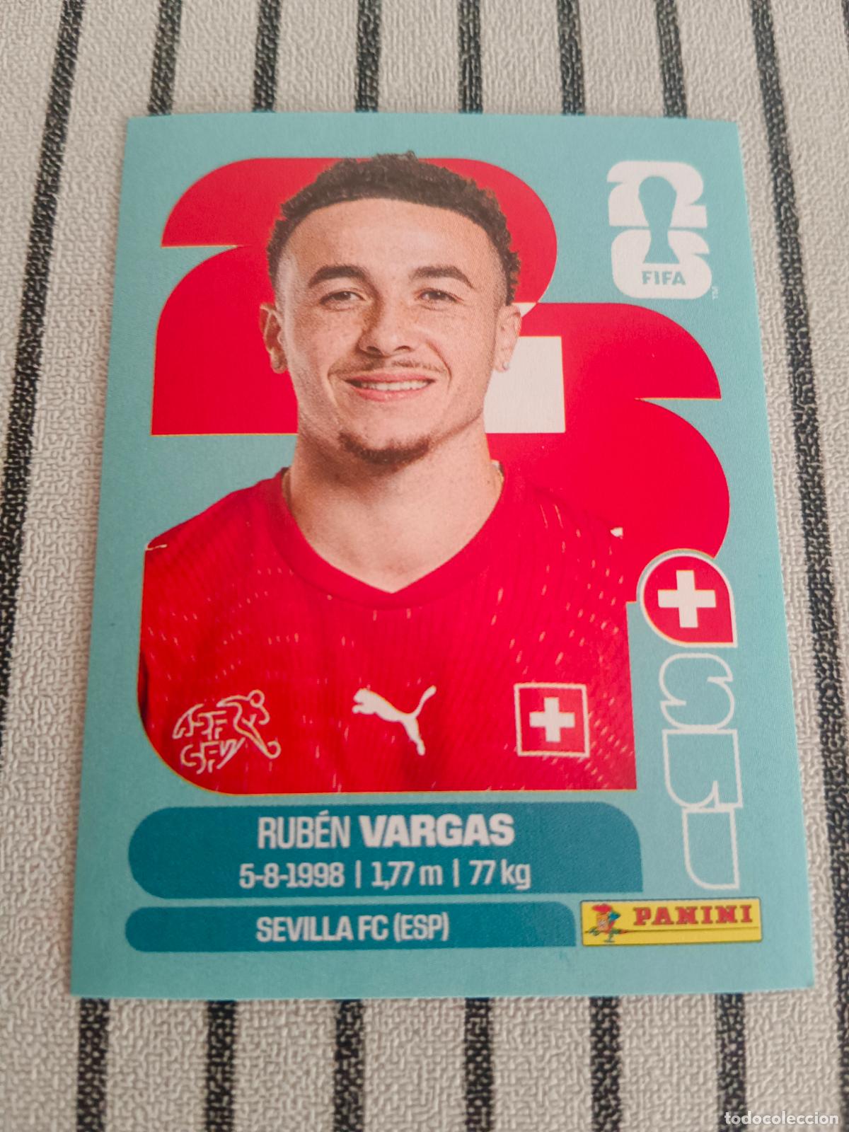 Cromos de Futebol: MUNDIAL 2026 ESTADOS UNIDOS USA MEXICO MEJICO CANADA SUI 18 SUI18 RUBEN VARGAS SUIZA FIFA