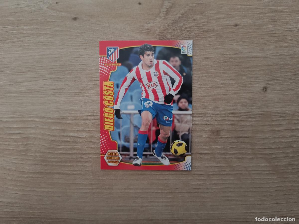Cromos de f&uacute;tbol: CROMO DE FUTBOL PANINI DIEGO COSTA 36 ATLETICO MADRID MEGACRACKS 2011 2012 11 12 D726