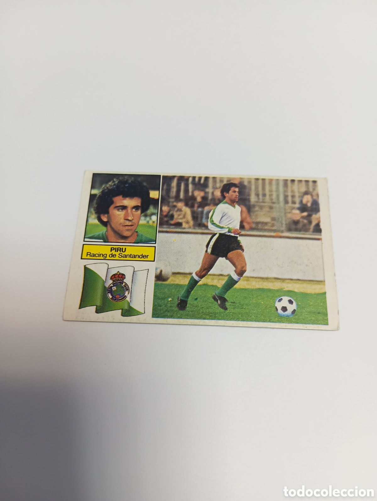 Cromos de f&uacute;tbol: PIRU Racing de Santander Liga Este 1982 1983 NUEVO 82 83 SIN PEGAR